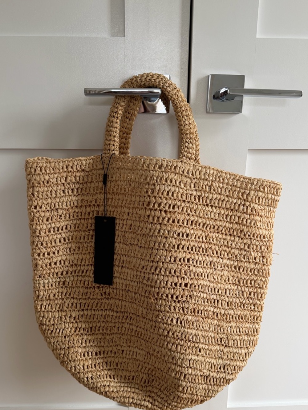Jenni Kayne Natural Woven Straw Tote - Picture 2 of 4